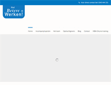 Tablet Screenshot of hetbeterewerken.nl